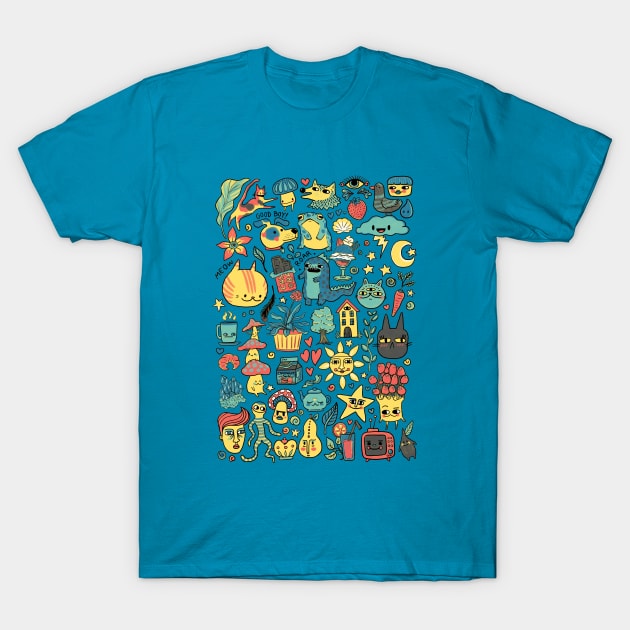 Strange Creatures T-Shirt by LaGataLola